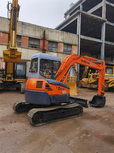 Mini Zx55 d'occasion Original Japon à faibles heures de travail Mini pelle d'occasion à bas prix Hitachi ZX55 ZX 55U ZX 55UR en stock en vente - Product Image 5