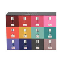 Boîte cadeau rigide en carton pliable magnétique personnalisée avec des matériaux recyclés pour le vernis à ongles et le kit cosmétique pour cils