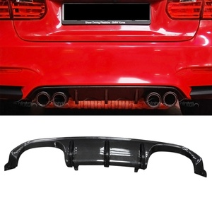 Difusor de Fibra de Carbono Estilo MP, Alerón Trasero, Aletas, Spoiler, Winglet, Splitter para BMW M3 M4 F80 F82 F83, Tuning Automotriz - Product Image 4