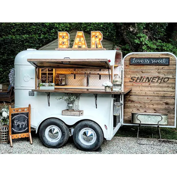 Popular in europe mobile stainless steel food truck for sale united states