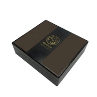 Coffret haut de gamme OEM en bois pour Bakhour et Oud - Fibre de carbone bicolore, insert EVA personnalisé pour huile de parfum, bois d'agar, brûleur d'encens
