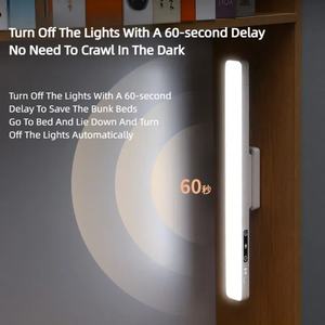 Luz LED Magnética Moderna con Pantalla Digital de 5 Colores, Control Remoto y Táctil, para Debajo del Gabinete de Cocina o Dormitorio - Product Image 3