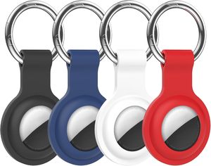 Airtag เคสพวงกุญแจ, ที่ใส่แท็กอากาศซิลิโคน airtag กรณีพวงกุญแจสำหรับ Apple airtag GPS รายการ Finders Accessories