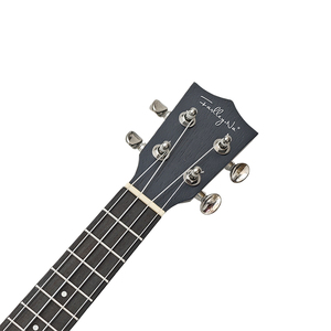 Ukelele negro mate de 23 pulgadas, ukelele Hawaiano, <span class=keywords><strong>guitarra</strong></span> <span class=keywords><strong>pequeña</strong></span> de 4 cuerdas, fábrica de abeto - Product Image 3