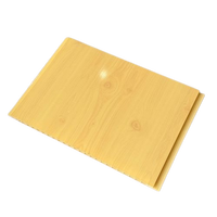 Nouveau panneau de plafond PVC traditionnel à rainures et languettes, finition ultra brillante, largeur 250 mm, résistant à l'humidité, pour usage commercial, gymnases et lieux de divertissement