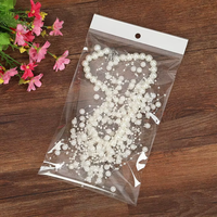 Sacs en plastique OPP/BOPP transparents personnalisés imprimés en gros, sacs rétractables en BOPP, sacs d'emballage en cellophane auto-adhésifs pour bijoux
