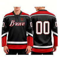 Jersey Deportivo de Malla para Hombre, Proveedores de Ropa Deportiva, Diseños de Jersey de Hockey sobre Hielo, Jersey de Hockey Sublimado Personalizado