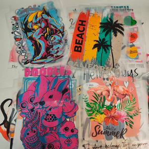 Autocollants de transfert d'impression sur écran personnalisés, vinyle plastisol, étiquettes de transfert thermique, transferts DTF, numéro de maillot, nom, logo pour vêtements - Product Image 1