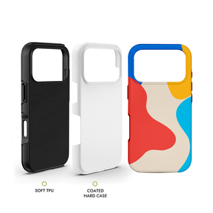 Fundas Personalizadas para Teléfonos Inteligentes para iPhone 17, Impresión DIY, <span class=keywords><strong>Funda</strong></span> para Teléfono Móvil 3D, <span class=keywords><strong>Funda</strong></span> para Teléfono en Blanco para Sublimación 2 en 1 - Product Image 3