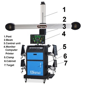 Xe 4 bánh xe liên kết Máy chẩn đoán máy cho xe ô tô - Product Image 2