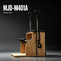 Chaise Wunda de Pilates professionnelle MJD avec pédale fendue pour la stabilité du tronc et l'entraînement de l'équilibre