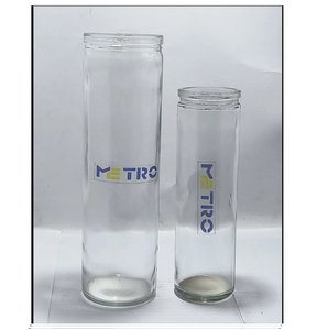 Frasco de Vidrio Premium de 400 ml para Velas, con Tapa Hermética, Apto para Alimentos, Contenedor Decorativo para Almacenamiento, Ideal para Hacer Velas de Cera de Soja - Product Image 2