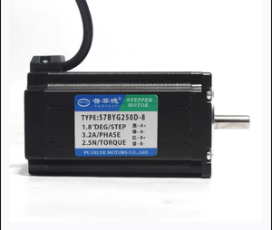 Juego de motor bibo 57 57BYG250D, torque 2.5NM, longitud 100MM con controlador 4A, 32 subdivisiones DM542 8mm - Product Image 1