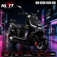 1200W 55km/h Electric Motorcycle Food Delivery Rider TCS Traction Anti-Slip System Wholesale