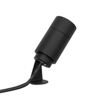 Projecteur LED de jardin à piquet, éclairage paysager, zoom réglable, anti-éblouissement, extérieur, IP65, 24V, 6W