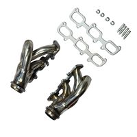 Shorty Paslanmaz Çelik Egzoz Manifoldu Cıvatalı Kit 11-15 Ford Mustang S197 S550 Cyclone 3.7 V6 D2C Toptan Satış