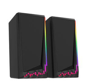 Haut-parleur USB filaire de haute qualité pour ordinateur, petit haut-parleur de bureau, ordinateur portable, subwoofer domestique, mini haut-parleur avec RGB - Product Image 4