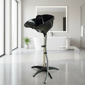 Nuevo Equipo para Salón de Belleza Lavabo <span class=keywords><strong>Portátil</strong></span> para Champú sin Cubo Muebles de Peluquería <span class=keywords><strong>Lavacabezas</strong></span> Moderno de Plástico - Product Image 1