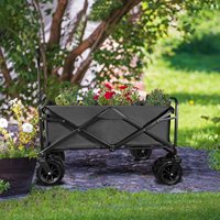Chariot de service pliable, chariot utilitaire pliable, Portable, pour le jardin, la plage, le Camping, les courses, tendance