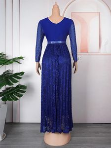 Kadın düğün parti elbiseler 2023 sonbahar uzun kollu pileli elbise balo gece elbisesi Dubai afrika Kaftan Abayas doğum günü elbise - Product Image 5