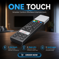 Control Remoto Inteligente por Voz JCXK de 39 Teclas para TV, Control Remoto Inalámbrico Universal con Funciones Completas y Personalización OEM ODM