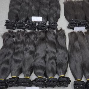 100% vendeurs de paquets de cheveux vierges du Vietnam non traités cuticule intacte extension de cheveux humains bruts à double trame naturelle - Product Image 3