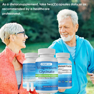 Suplemento <span class=keywords><strong>de</strong></span> Glicinato <span class=keywords><strong>de</strong></span> Magnesio 500mg OEM/ODM - Quelado <span class=keywords><strong>para</strong></span> una Máxima Absorción, Apoya la Salud <span class=keywords><strong>de</strong></span> Huesos, Músculos, <span class=keywords><strong>Nervios</strong></span> y Corazón - Product Image 2