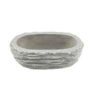 Vases en ciment de forme ovale, cœur et étoile au design original, pots à fleurs en ciment, jardinières pour plantes succulentes et vertes