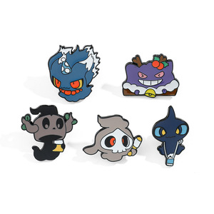 Broche en alliage style <span class=keywords><strong>sushi</strong></span> mignon broche monstre de poche cartoon épingles - Product Image 3