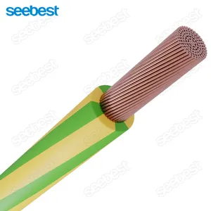 1.5mm 2.5mm 4mm 6mm 10mm 16mm fil Flexible en cuivre PVC isolé H07V-K câble H05V-K