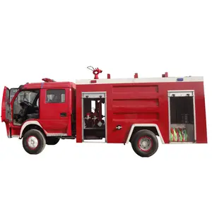 Sino℃ howo 4x2 motor de fogo pequeno, motor de combate a incêndio 5cbm, motor de bombeiro 5t, bomba de combate a incêndio, motor diesel