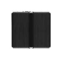 Cheap 4xLan RJ45 Port Fanless Mini PCs N2840 CPU 4GB 32GB X86 Mikrotik Pfsense Router Computer Rugged Firewall PC