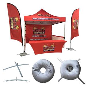 Base Metálica Cuadrada para Bandera de Playa con Inyección de Agua, Base Portátil para Bandera de Playa Tipo Pluma, Base para Bandera de Playa Tipo Cruz - Product Image 4