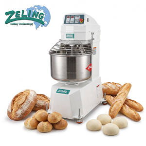 Impastatrice a Spirale Commerciale ZL <span class=keywords><strong>25</strong></span>, 25kg Farina 40kg Impasto 80L, Acciaio Inox 304, Doppia Velocità, Certificata CE per Panifici - Product Image 1