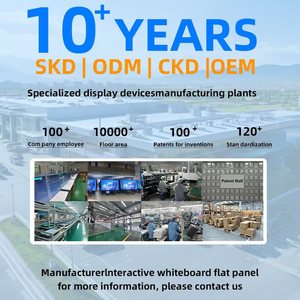 ไวท์บอร์ดแบบอินเทอร์แอคทีฟขนาด 65 นิ้ว ความละเอียด 4K พร้อมหน้าจอสัมผัส 20 จุด ระบบปฏิบัติการแอนดรอยด์ โครงสร้างโลหะและกระจก สำหรับการสอนในโรงเรียน - Product Image 6
