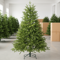 Sapin de Noël artificiel écologique de haute qualité, très vendu, avec base de support pour décoration intérieure