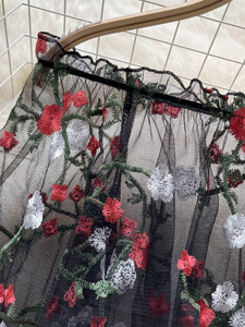 Camicette da <span class=keywords><strong>donna</strong></span> in <span class=keywords><strong>lino</strong></span> per la primavera estate Casual maniche a sbuffo camicie di pizzo con motivo geometrico all'ingrosso top vestiti - Product Image 6