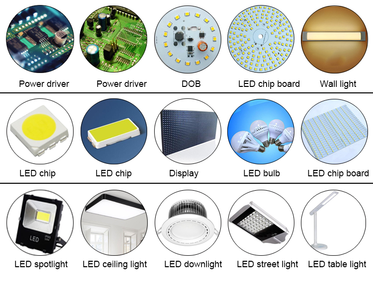 LED Bulb Light Production Line SMT Pick and Place Machine High Precision LED Making Machine
