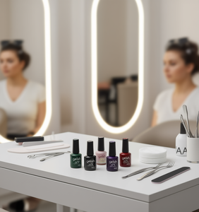 Vernis à ongles gel UV Gelish, non toxique, liquide mat, usage professionnel en salon, format bouteille, style luxueux NP822 - Product Image 2