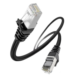Cable Ethernet Cat5e S/FTP de Alta Resistencia, Contactos RJ45 Chapados en Oro, 24AWG, 100% Cobre, Doble Blindaje, para Uso en Proyectos - Product Image 2
