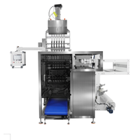 Machine d'emballage automatique multifonctionnelle CE à 6 voies pour sachets de granulés de café, de lait et de thé en poudre