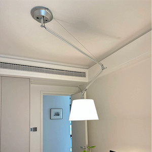 โคมไฟแขวนแบบสวิงอาร์ม โทโลเมโอ สไตล์อินดัสเทรียล-โมเดิร์น เรียบง่าย เหมาะสำหรับห้องอ่านหนังสือ ห้องนอน/สตูดิโอ แสงวอร์มไวท์ ติดตั้งง่าย เหมาะสำหรับร้านอาหาร - Product Image 1