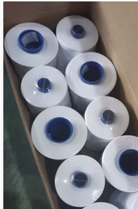 Vente d'usine 100% fil à coudre en <span class=keywords><strong>polyester</strong></span> filé 40/2 10000y blanc brillant - Product Image 4