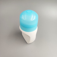 Bouteille de déodorant anti-sudorifique en plastique PE, bouteille à roulettes avec bouchons colorés, haute qualité et offre spéciale, 50ml, 60ml, 75ml