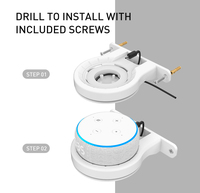 Arashi — support de sortie murale pour Amazon Echo Dot 3 4 Generation, accessoires pour maison intelligente