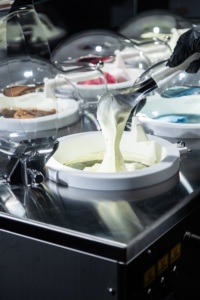 PRO V6 Gelato Brand 6 FLAVORS Italian Hard Gelato Ice Cream Machine Commercial New Milk/Fruit/<strong>Chocolate</strong>/Yogurt Front <strong>Bar</strong> All One - Product Image 4