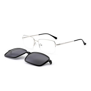 <span class=keywords><strong>Lentes</strong></span> de Sol con <span class=keywords><strong>Clip</strong></span> Magnético Anti Luz Azul, Elegantes, Polarizadas, para Monturas de Gafas - Product Image 2