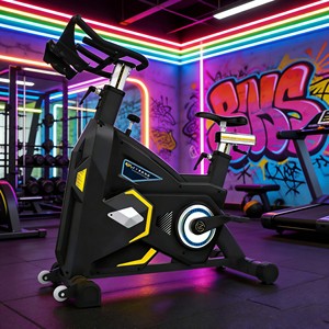 Belt Drive Indoor <strong>Cycling</strong> Bike Home Use Dynamic Exercise Bike Variable Speed Fitness Training Equipment - Product Image 2