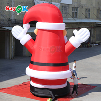 Grand Père Noël gonflable de 6 m, décorations de Noël gonflables pour la promotion en extérieur