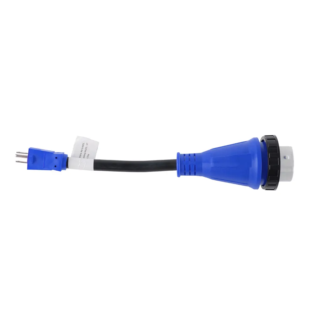 S10395 RV điện Power Cord Adapter 15A nam 5-15p để 50A Twist khóa nữ SS2-50R